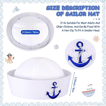 Stylish Neer Sailor Hat for Nautical Costume & Events