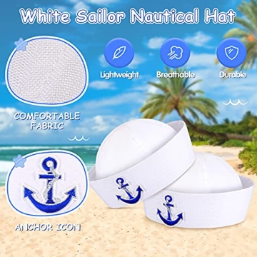 Stylish Neer Sailor Hat for Nautical Costume & Events