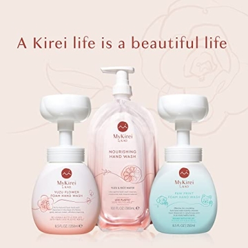 MyKirei Yuzu Flower Foam Soap - Nourishing & Sustainable