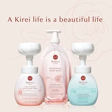 MyKirei Yuzu Flower Foam Soap - Nourishing & Sustainable