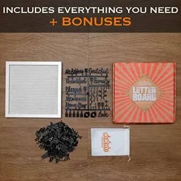 10x10 Felt Letter Board for Baby Announcements and Messages