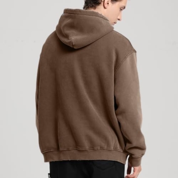 FAIABLE Women's Oversized Acid Wash Hoodie for Trendy Comfort