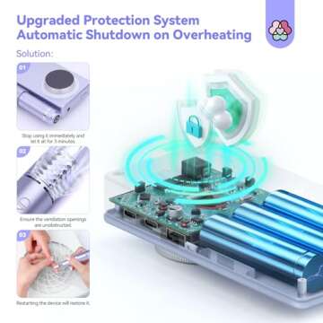 SAVILAND 50000RPM Nail Drill for Acrylic: 2024 Pro High Tech Fast Removal Electric Nails Drill Kit 6...