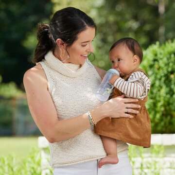 NUK for Nature Learner Cup, 10 oz, 9+ Months – BPA Free, Spill Proof Sippy Cup