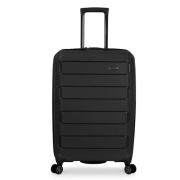 Traveler's Choice Pagosa Indestructible Hardshell Luggage Black