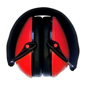 Snug Kids Ear Protection - Noise Cancelling Sound Proof Earmuffs/Headphones for Toddlers, Children & Adults (Red)