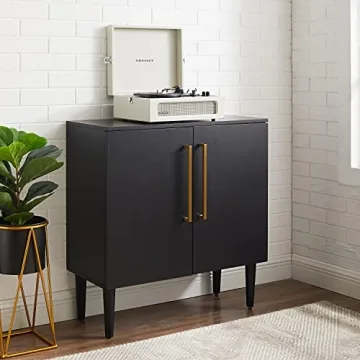Crosley Everett Accent Storage Cabinet for Records & Media