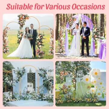 Dovnis Arch Backdrop Stands for Elegant Events