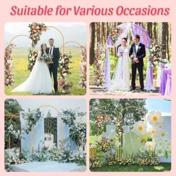 Dovnis Arch Backdrop Stands for Elegant Events