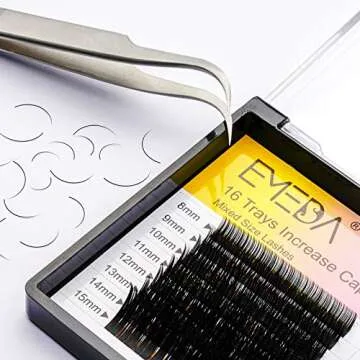 VETUS Eyelash Extensions Tweezers for Precision Lashing