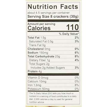 Valley Lahvosh Hearts Crackers 4.5 oz (Pack of 4)