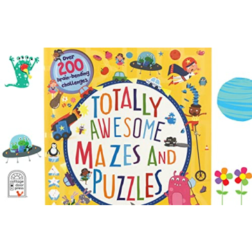 Giant Book of Puzzles: Endless Fun for Kids 5+