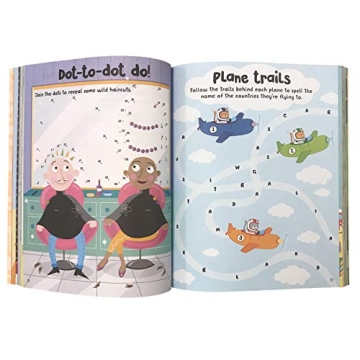 Giant Book of Puzzles: Endless Fun for Kids 5+