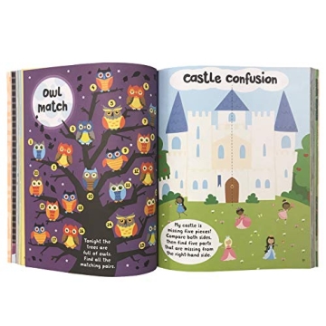 Giant Book of Puzzles: Endless Fun for Kids 5+