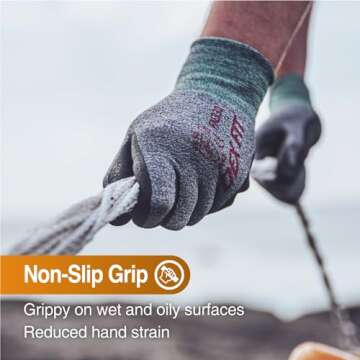 DEX FIT FN330 Work Gloves - Comfortable & Touchscreen Compatible