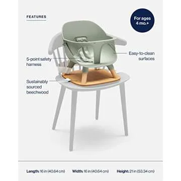 Lalo Booster Seat for Babies: Safe, Stylish, and Easy to Clean