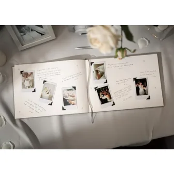 MUUJEE Personalized Guestbook - Custom Elegant Keepsake