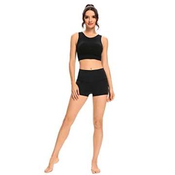 High Waist Yoga Shorts for Women - Tummy Control Compression