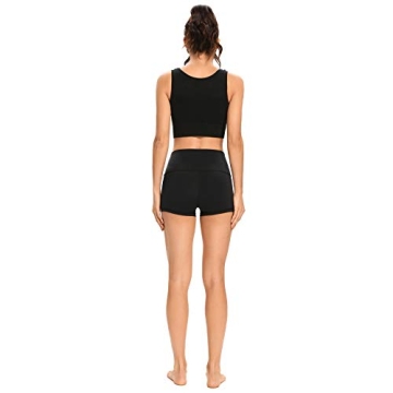 High Waist Yoga Shorts for Women - Tummy Control Compression
