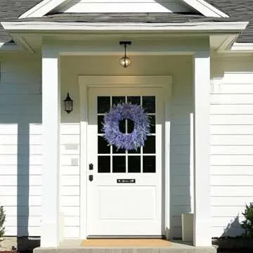 Stunning 26" Lavender Eucalyptus Wreath for Decor