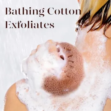 BAIMEI Bath Loofah Sponge for Luxurious Shower Experience