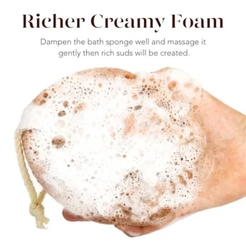 BAIMEI Bath Loofah Sponge for Luxurious Shower Experience