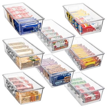 ClearSpace Pantry Organizers with Lids for Easy Storage