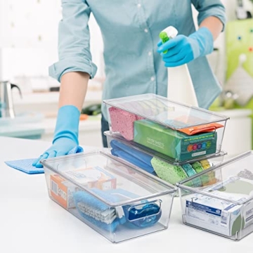 ClearSpace Pantry Organizers with Lids for Easy Storage