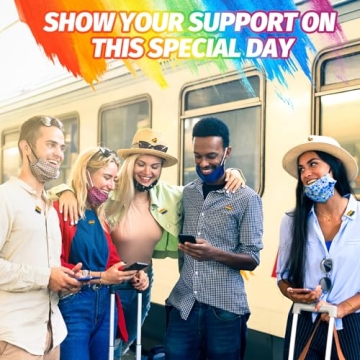 30 Pcs Gay Pride Rainbow Enamel Lapel Pin Set for Everyone