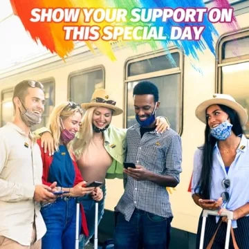 30 Pcs Gay Pride Rainbow Enamel Lapel Pin Set for Everyone