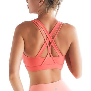 Stylish RUNNING GIRL Sports Bra for Optimal Comfort