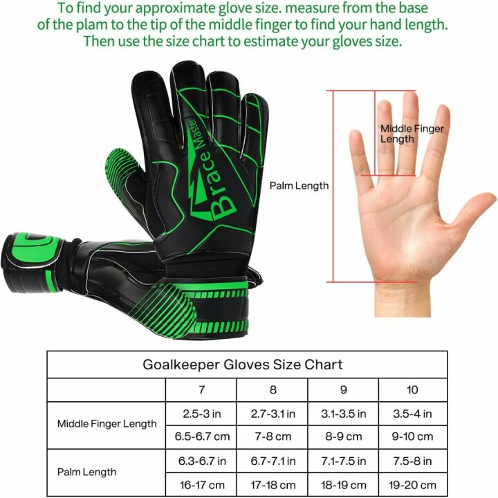 Top Goalie Gloves for Youth & Adults - Sizes 7-11