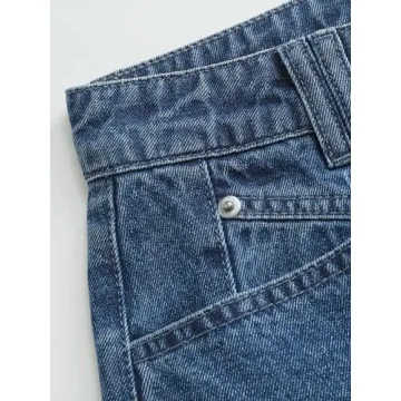 CIDER High Waist Wide Leg Jeans 100 Cotton Comfortable Fit