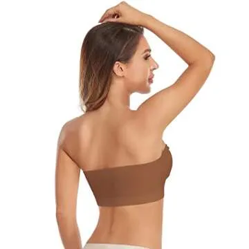 Lusait Strapless Non-Slip Bra - Comfortable & Stylish