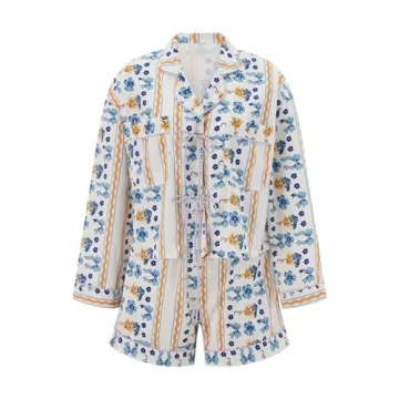 Thopavenoir Women Floral Printing Lounge Set for Comfort