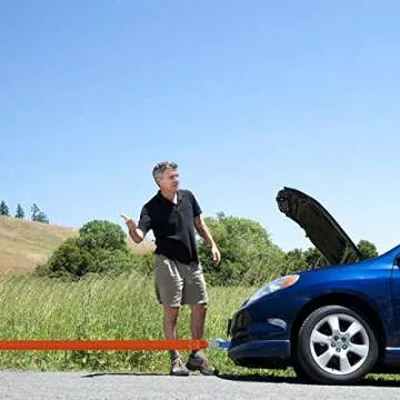 JCHL Heavy Duty Tow Strap 10,000LB Capacity Recovery Gear