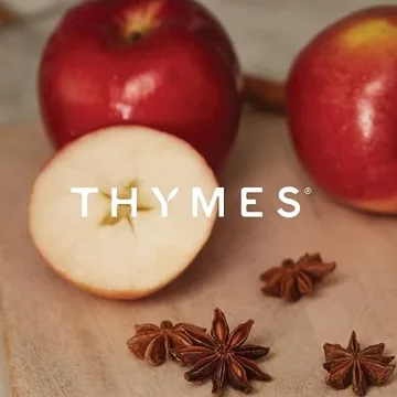 Thymes Simmered Cider Candle - Copper Cup with Apple Scent