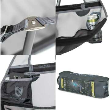 Luxury Camping Chair - Twilight/Smoke - Nemo Stargaze