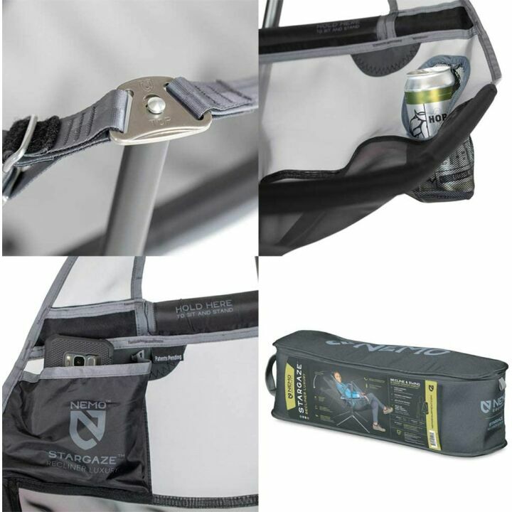 Luxury Camping Chair - Twilight/Smoke - Nemo Stargaze