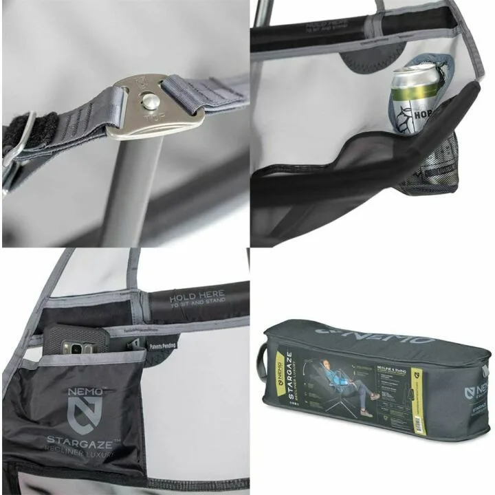 Luxury Camping Chair - Twilight/Smoke - Nemo Stargaze