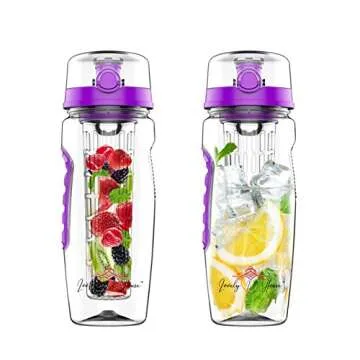 Fruit Infuser Water Bottle 32 oz for Hydration and Health