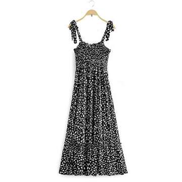 Charming Lucien Hanna Summer Cotton Midi Dress