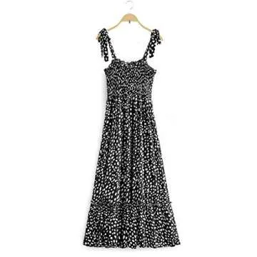 Charming Lucien Hanna Summer Cotton Midi Dress