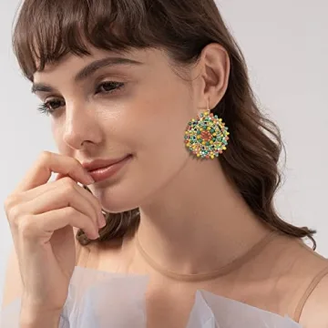 Colorful Bohemia Beaded Earrings for Women - Elegant Style