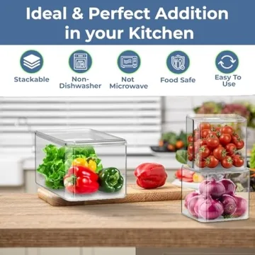 Simoon™ Stackable BPA-Free Food Storage Containers