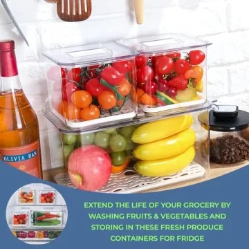 Simoon™ Stackable BPA-Free Food Storage Containers