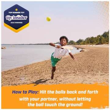 Swimways Hydro Paddle & Pickleball Set, Pickleball Paddles and Balls for Pool, Lake and Beach Games, Outdoor Toys for Kids and Adults Aged 5 & Up