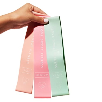 Love Sweat Fitness Resistance Booty Bands for Stylish Workouts