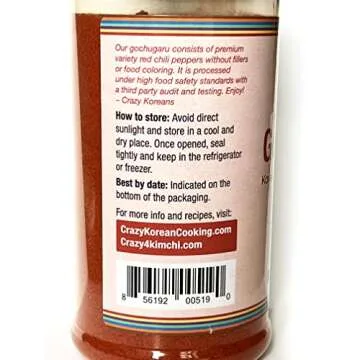Non-GMO Gluten-Free Korean Red Pepper Powder 6 OZ