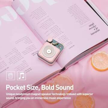 Muzen Mini Bluetooth Speaker - Cute Portable Wireless Sound